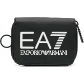 EA7 unisex. 245055_3R910 Portafoglio Maxilogo nero (OSFA), Casual, Poliestere