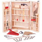 Bigjigs Toys Cassetta degli attrezzi Junior