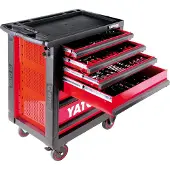 YATO Carrello portautensili professionale dotato di 177 pezzi