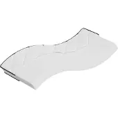 Syfax Materasso in Schiuma per Bambini Mediamente Morbido 80x160 cm