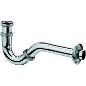 Kludi Siphon pour bidet G 1 1/4 x 32 mm, chrome, 1031105-00, 1031105-00