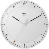 Braun Orologio Da Parete Radiocontrollato Bc 17 W-dcf