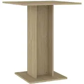 Syfax Tavolo da Bistrot Rovere Sonoma 60x60x75 cm Legno Multistrato
