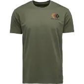 Black Diamond Faded S/S Tee T-shirt Uomo (M, olivia)