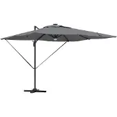 Syfax Parasol Roma Antracite 286 x 284 x 270 cm