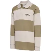 Hummel Polo A Maniche Lunghe Loose Striped
