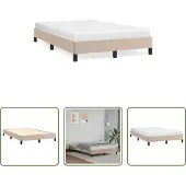 The Living Store rete cappuccino marrone 120x190 cm in Pelle finta