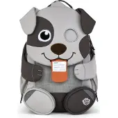 Affenzahn Kid's Großer Freund Hund Zaino per bambini grigio