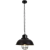 Homestyle Pro MK107-BB Industriële Hanglamp 33x26 cm Zwart/Metaal
