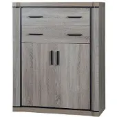 Mirjan 24 Cassettiera combinata ARIKA – larghezza 97 cm, rovere tartufo