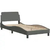Syfax Giroletto Dover Grigio Scuro 90x190 cm Tessuto