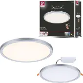 Paulmann Panel Areo 830 rotonda cromata dimmerabile, 23 cm