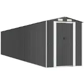 Syfax Capanno da Giardino Antracite 192x1021x223cm in Acciaio Zincato