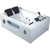 AEA Whirlwanne Whirlpool Blubberbad Hydromassagewanne Spa-Bad 172x120 cm