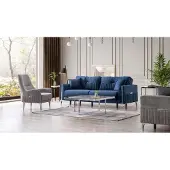AEA Komfortable Sofagarnitur 3+1 Sitzer Stilvolles Design für Entspanntes Wohnen