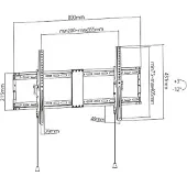 Gembird Supporto Tv Wm-90t-01 90´´