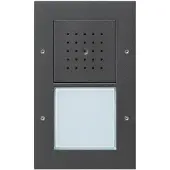Gira Posto esterno 1f antracite 126667 Comunicazione con la porta