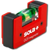 Sola vai! livello d'acqua compatto magnetico