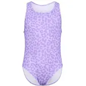 Heber Peak Kid's SeapineHe. Swimsuit Costume intero Bambini (116, lilla)