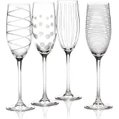 MIKASA Set Di 4 Bicchieri Da Flute
