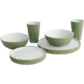 Outwell Gala Geschirrr-Set 2 Personen Set stoviglie olivia