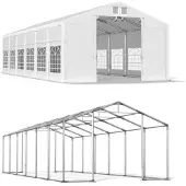 Das Company 5x12 partito bianco Tenda WINTER ISD