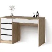 Livinity Tavolino da toilette Imola Bianco/Sonoma senza specchio, Model 52363