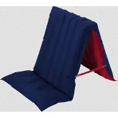 Happy People Materasso gonfiabile sedile/sdraio rosso/blu 78032
