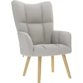 Syfax Sedia Relax Grigio Nuvola in Tessuto