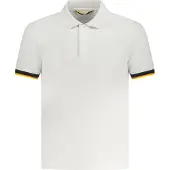 K-way Polo uomo bianca Vincent pique