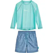 Playshoes Protezione dai raggi UV 'Hai' blu / turchese