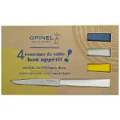 Opinel Bon Appetit 2040 Celestial, set di coltelli da tavola, 4-pz