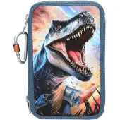 Dino World Astuccio Triple