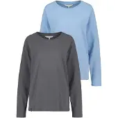 Alife & Kickin Maglietta 'GaiaAK A' blu chiaro / grigio scuro