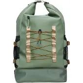 Rains Trail Mountaineer Rolltop Large W3 Zaino da viaggio verde