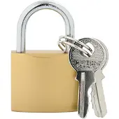 Syfax U Lock con Chiavi 6 pz Ottone Ferro