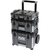 Flex Transportkofferset STACK PACK Standard (aus Schlagfestem Kunststoff) 531461