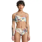Quiksilver Women's Cobidji Bottom Parte inferiore bikini Donna (L, variopinto)