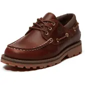 Timberland unisex per bambino. TB0A2A5FEM61 Nautica in Pelle Authentic marrone (32), Basso, Stringhe, Casual, moda per bambini