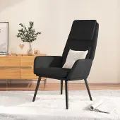 Prolenta Maison Exclusive - Poltrona relax in tessuto nero