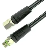 Miflex Tubo Flessibile Carbon Hd High Pressure 7/16