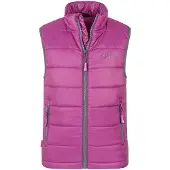 TROLLKIDS Kids Trondheim Vest Gilet sintetico Bambini (164, fuchsia)