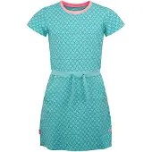 TROLLKIDS Girl's Noresund Dress Abito Bambini (98, turchese)