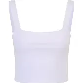 Urban Classics Top nero / bianco