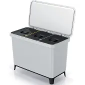Keden Bidone Della Raccolta Differenziata 3x10l Systema 57x29x41 Cm