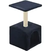 vidaXL Tiragraffi per gatti in sisal 55 cm blu scuro