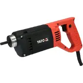 YATO Vibratore interno da 1200 W, 3 m, 35 mm, 5000 giri/min