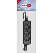 ActiveJet Ciabatta Elettrica Combo-iec- 3 Prese 3g 1.5 M