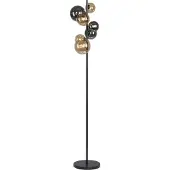 Paul Neuhaus piantana Popsicle, vetro, altezza 155 cm, G9