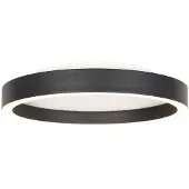 Steinhauer Plafone LED Ringlux, nero, Ø 40 cm, metallo, 2.700 K